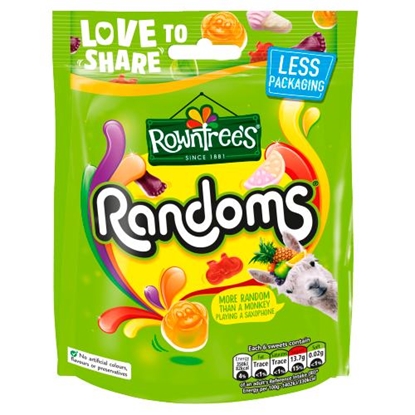Picture of ROWNTEES RANDOMS POUCH 150GR